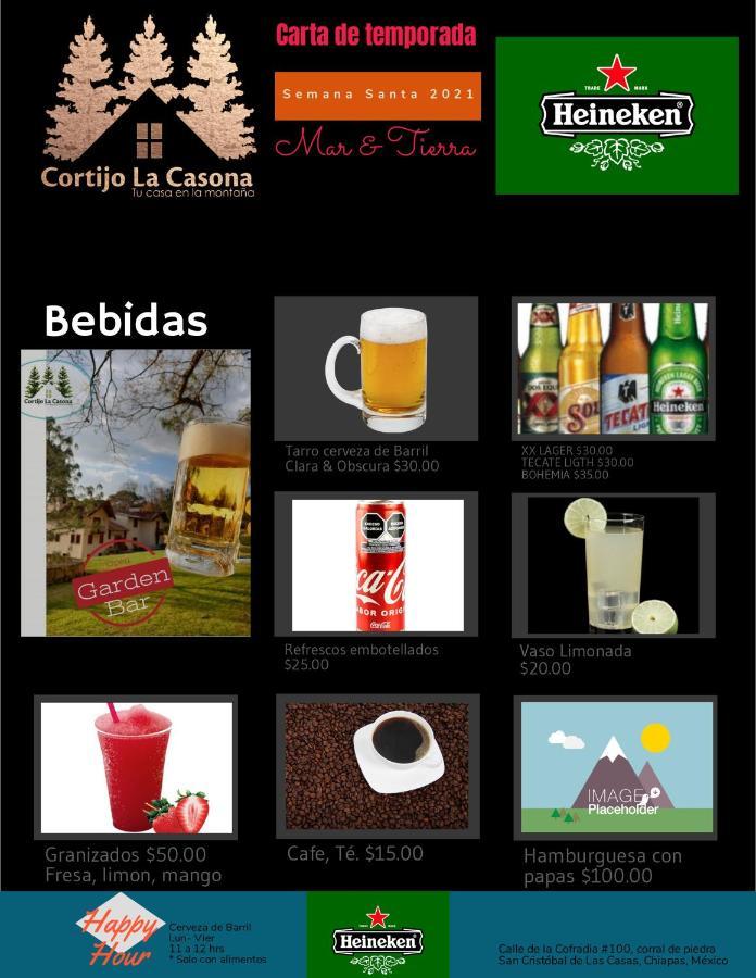 Cortijo La Casona & Bungalow Al Pie De La Montana San Cristóbal de Las Casas Esterno foto